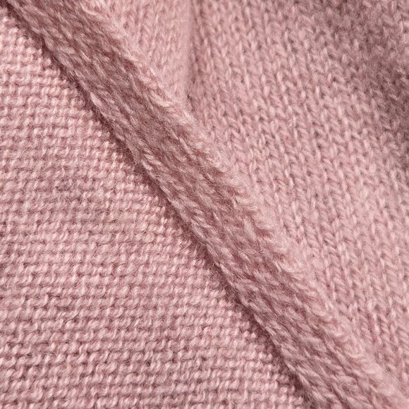 COS Cashmere Scarf Pink Knit Oblong - Picture 4 of 9